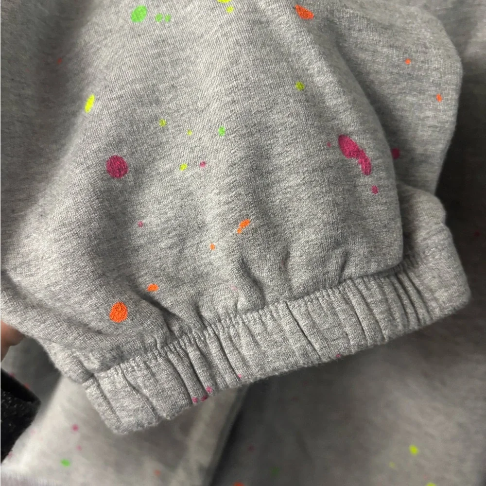 NWT Sundry Gray Paint Splatter Joggers Sz 3 (large) - Picture 6 of 6